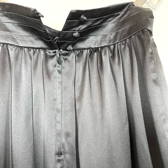 Spenser Jeremy | Vintage Deadstock Black 100% Silk Skirt - Picture 8 of 16